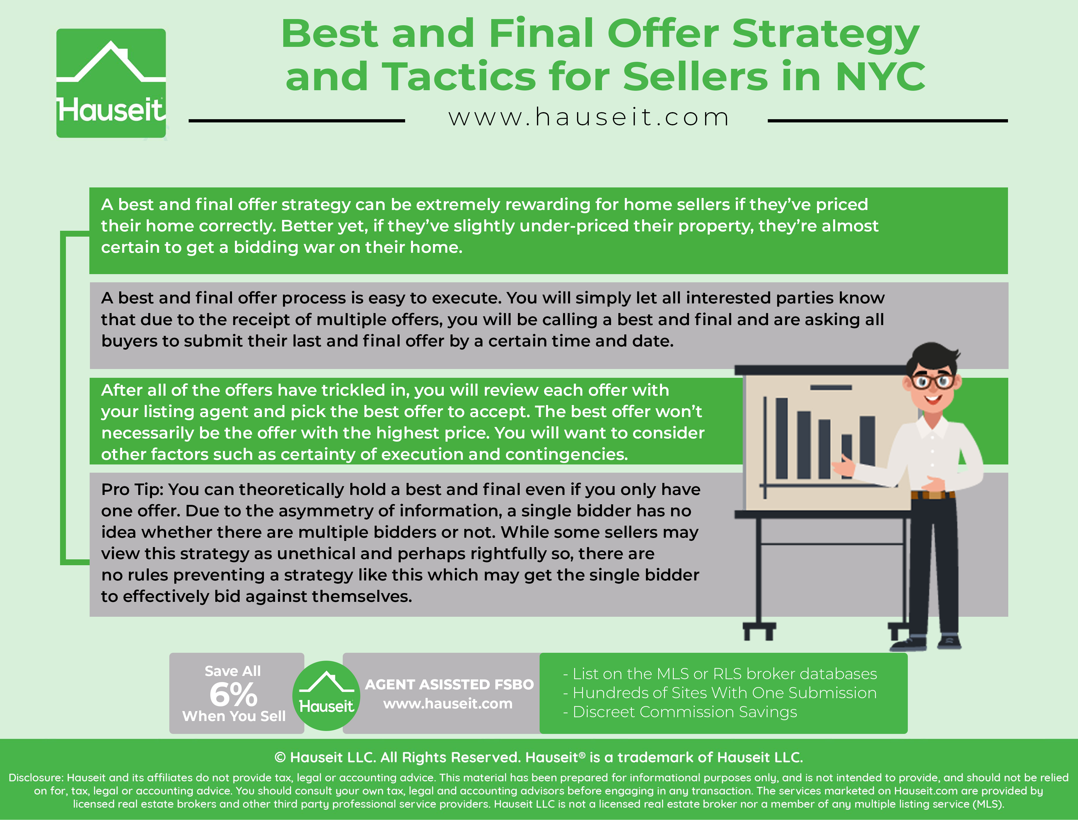 A best and final offer strategy can be extremely rewarding for home sellers if they’ve priced their home correctly. Better yet, if they’ve slightly under-priced their property, they’re almost certain to get a bidding war on their home.