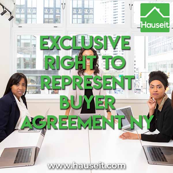 Exclusive Right To Represent Buyer Agreement NY