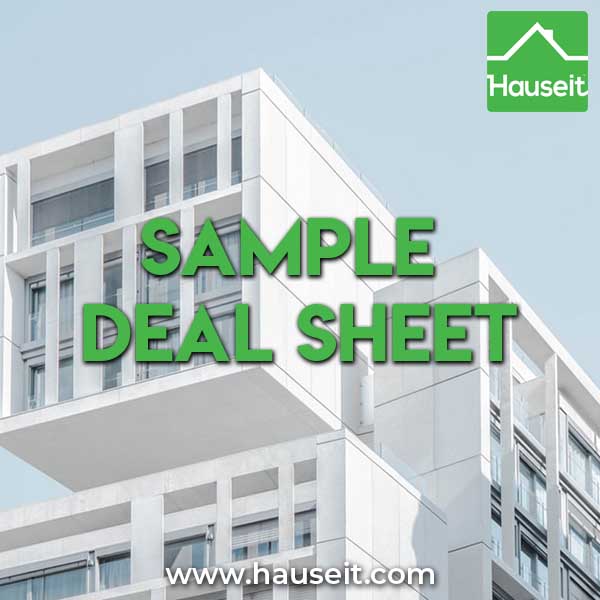 Need to prepare a real estate deal sheet for your NYC FSBO sale? Learn how to prepare and send a deal sheet in NYC. Use our Excel deal sheet template.