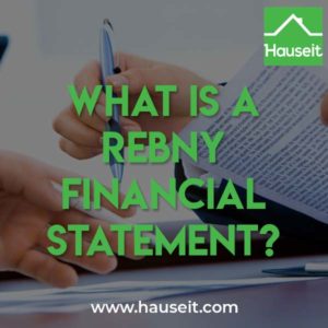 Download the latest REBNY Financial Statement template. Read our comprehensive guide to completing the REBNY Financial Statement.