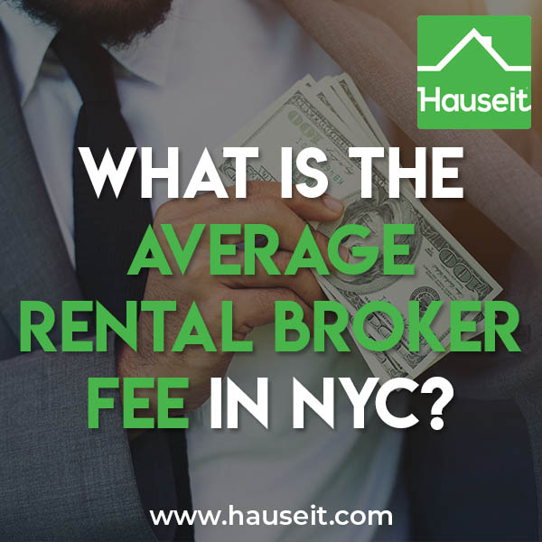 The typical broker fee in New York City ranges from one month (equivalent to 8.33% of annual rent) up to 15% of annual rent. Broker fees vary by listing.